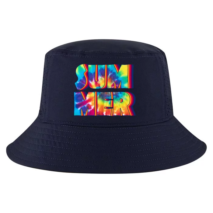 Summer Tie Dye Cool Comfort Performance Bucket Hat