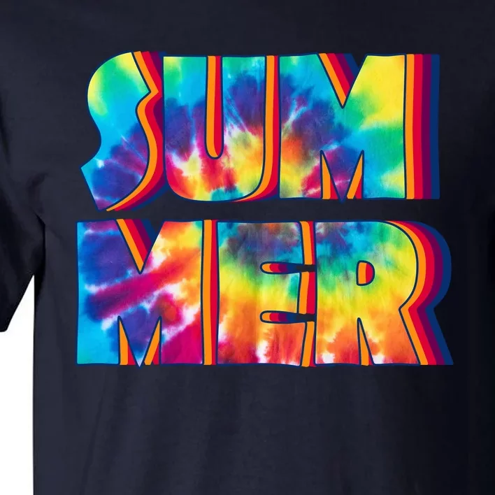 Summer Tie Dye Tall T-Shirt