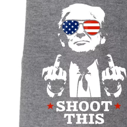 Shoot This Donald Trump You Missed Doggie 3-End Fleece Hoodie