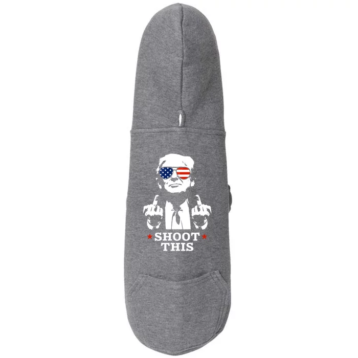 Shoot This Donald Trump You Missed Doggie 3-End Fleece Hoodie