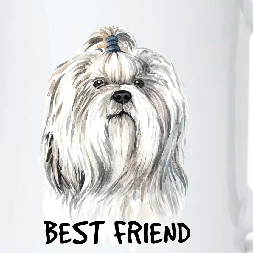 Shih Tzu Dog Black Color Changing Mug