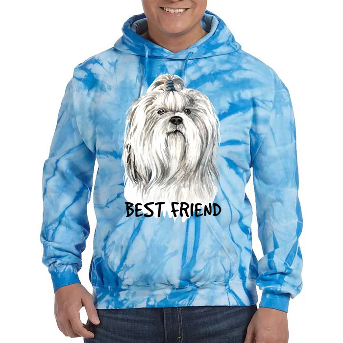 Shih Tzu Dog Tie Dye Hoodie