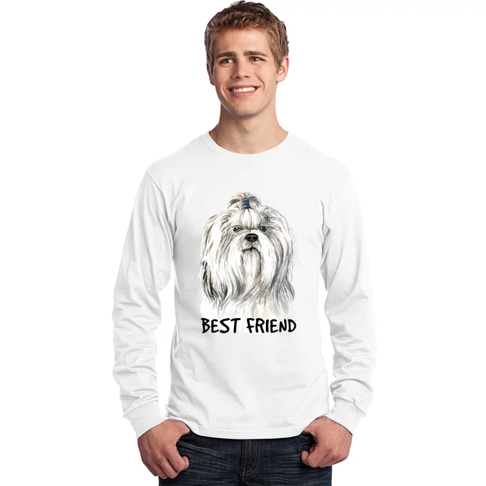 Shih Tzu Dog Long Sleeve Shirt