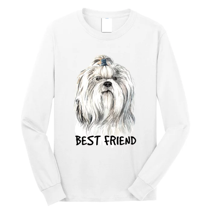 Shih Tzu Dog Long Sleeve Shirt