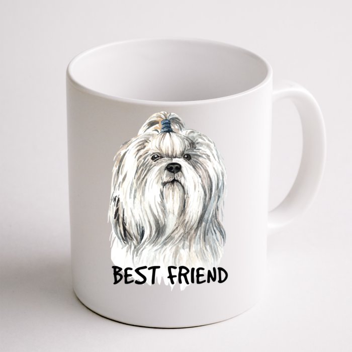 Shih Tzu Dog Front & Back Coffee Mug