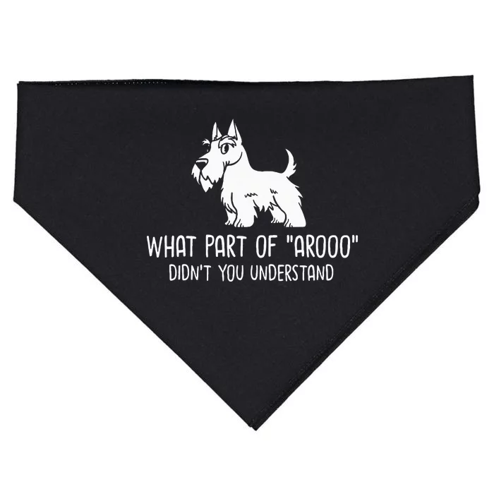 Scottish Terrier Dog Puppies Owner Lover USA-Made Doggie Bandana