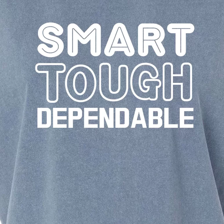 Smart Tough Dependable Garment-Dyed Women's Muscle Tee