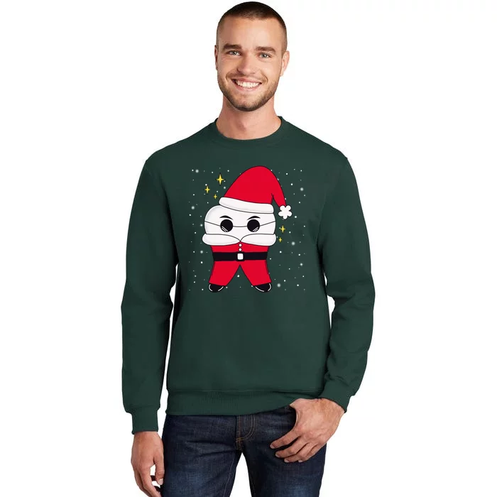 Santa Tooth Dentist Christmas Gift Sweatshirt