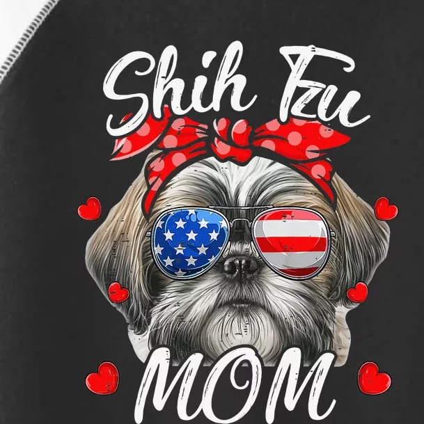 Shih Tzu Dog Mom Shih Tzu Mama Puppy Wo Mother's Day Toddler Fine Jersey T-Shirt