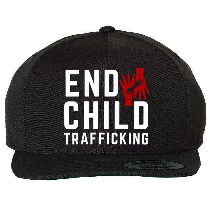 Save The End Trafficking Stop Hu Trafficking Meaningful Gift Wool Snapback Cap