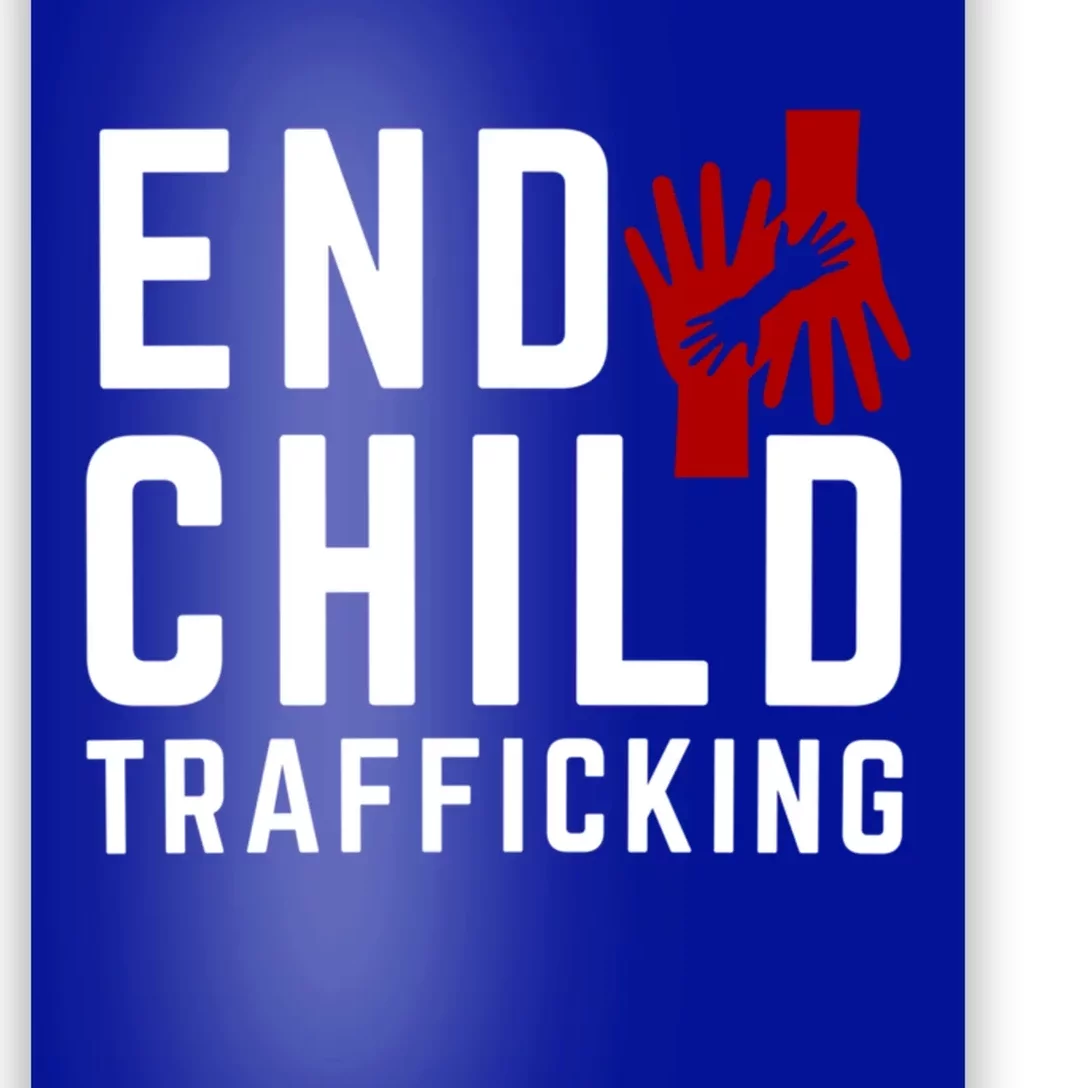 Save The End Trafficking Stop Hu Trafficking Meaningful Gift Poster