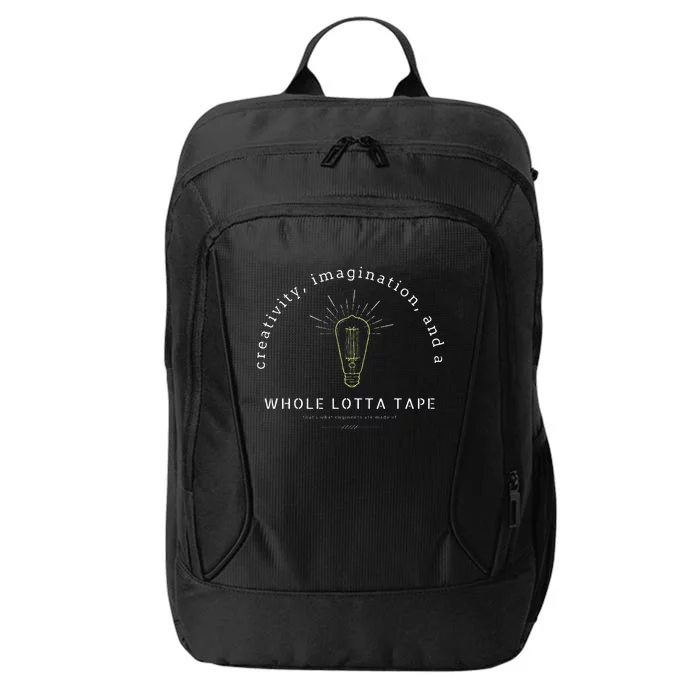 STEM Teacher Engineer Creativity Imagination City Backpack