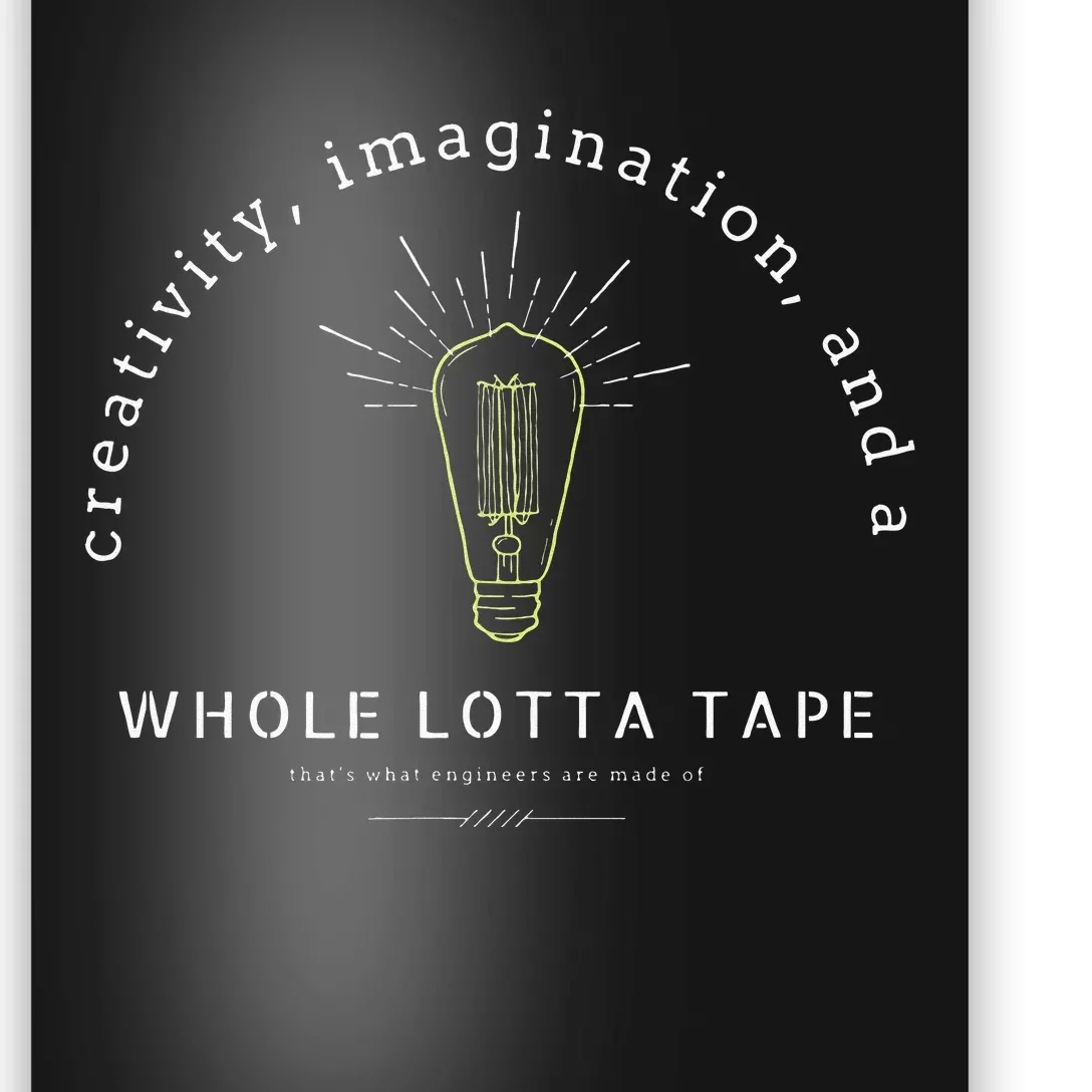 STEM Teacher Engineer Creativity Imagination Poster