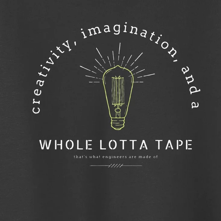 STEM Teacher Engineer Creativity Imagination Toddler T-Shirt