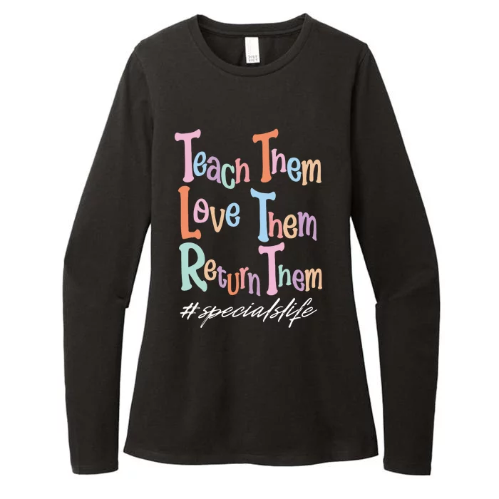 Specials Teacher Encore Womens CVC Long Sleeve Shirt