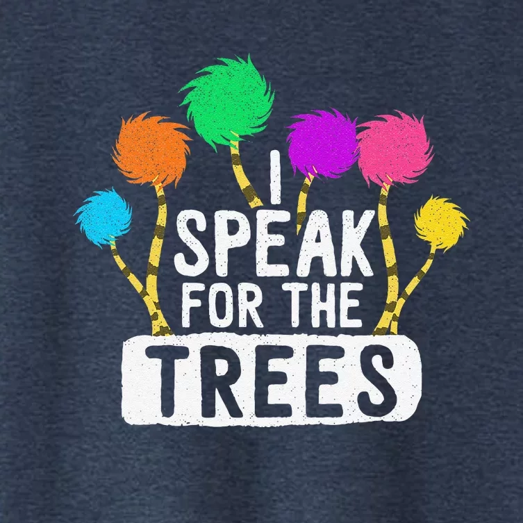 Save The Earth Speak For The Trees Inspirational Hippie Women's Crop Top Tee