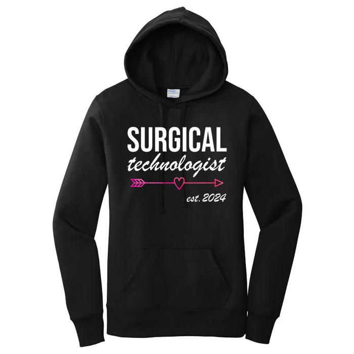 Surgical Technologist Est 2024 Women's Pullover Hoodie