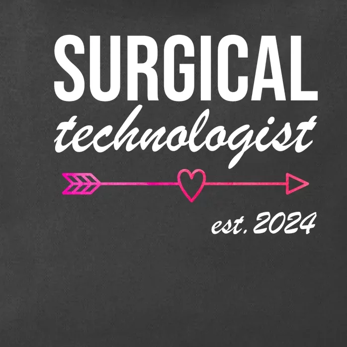 Surgical Technologist Est 2024 Zip Tote Bag