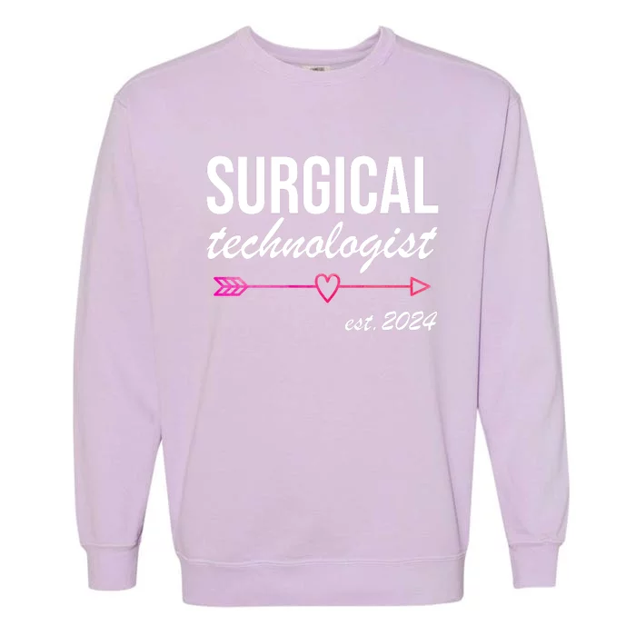 Surgical Technologist Est 2024 Garment-Dyed Sweatshirt