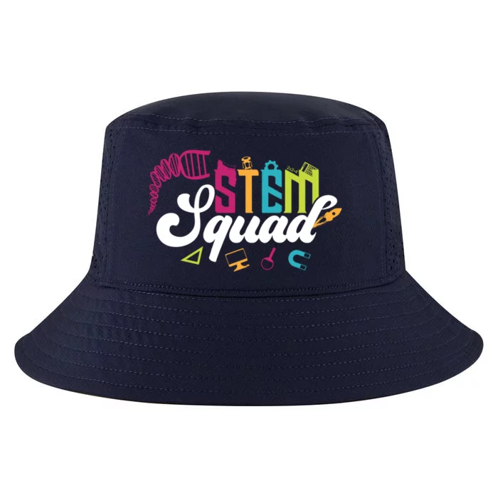 Science Technology Engineering Math Teacher Gift Stem Squad Funny Gift Cool Comfort Performance Bucket Hat