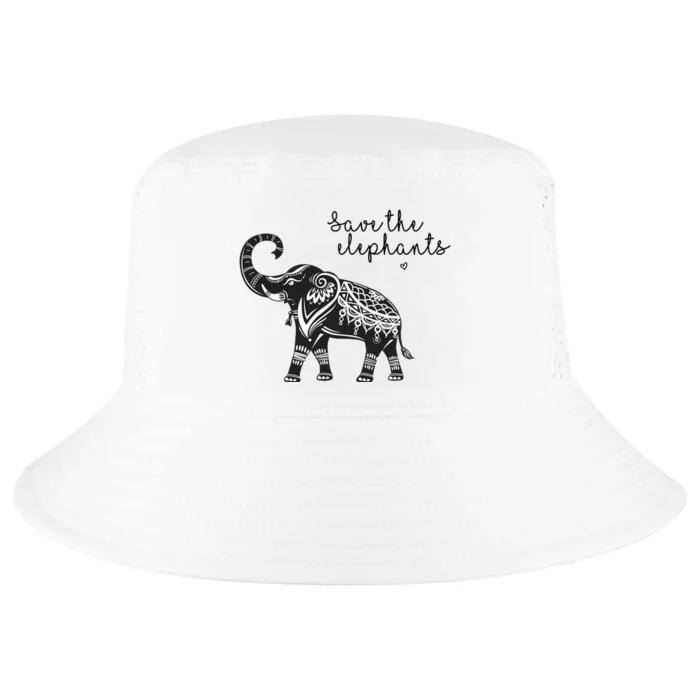 Save The Elephants Cool Comfort Performance Bucket Hat