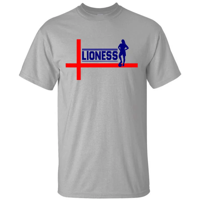 Support The England Women Football Soccer Lionesses 2022 Tall T-Shirt