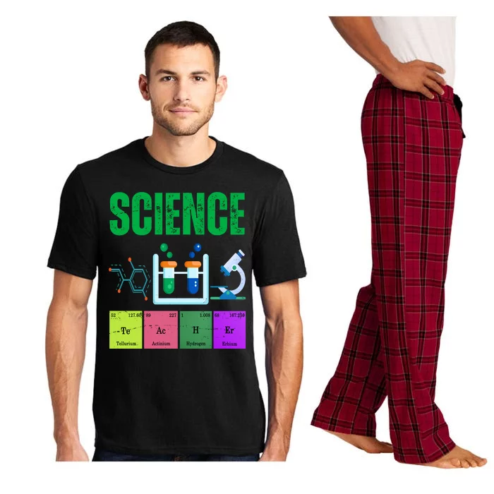 Science Teacher Element Gift Pajama Set