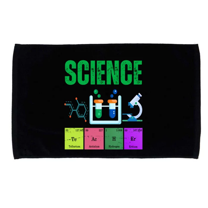 Science Teacher Element Gift Microfiber Hand Towel