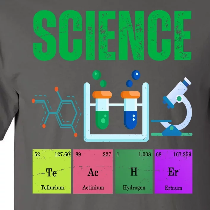 Science Teacher Element Gift Tall T-Shirt