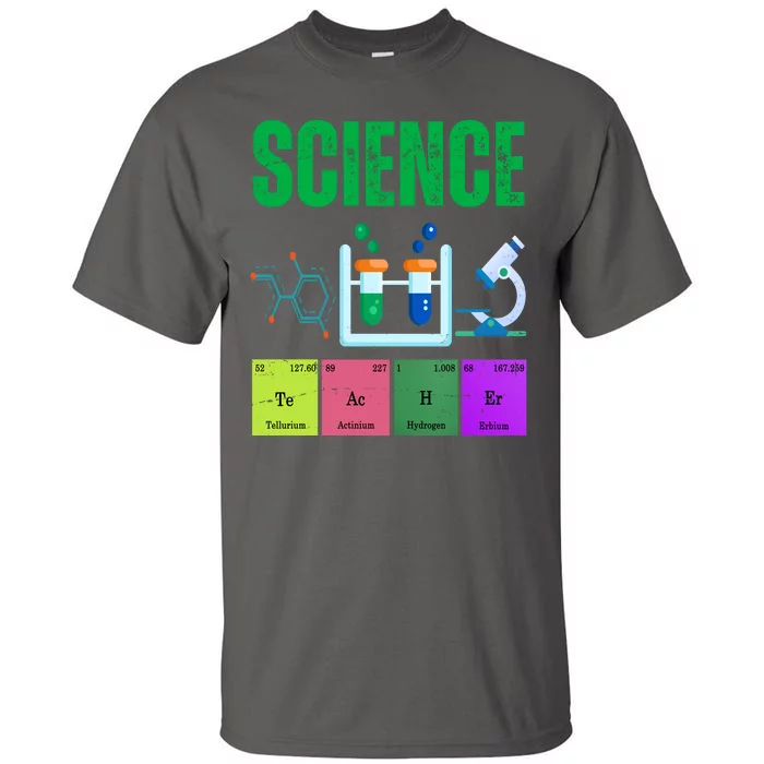 Science Teacher Element Gift Tall T-Shirt