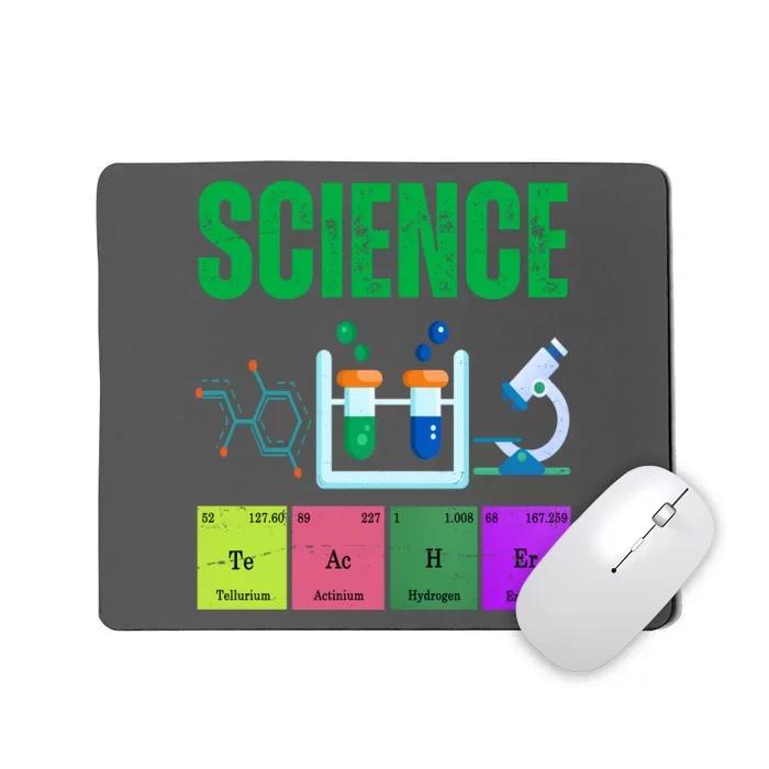 Science Teacher Element Gift Mousepad