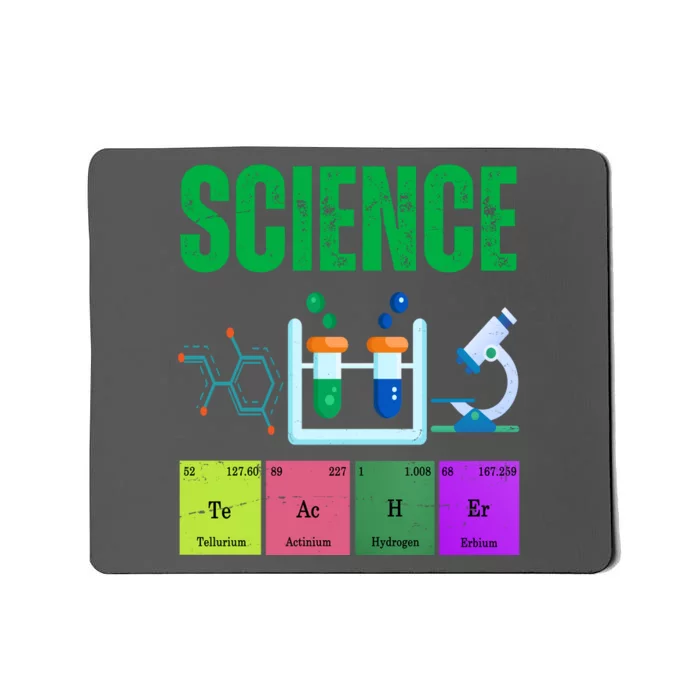 Science Teacher Element Gift Mousepad