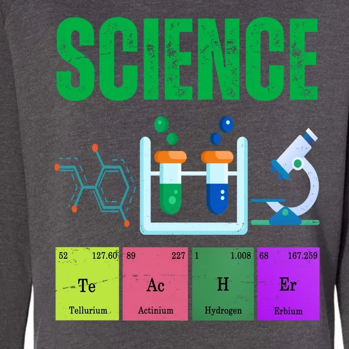 Science Teacher Element Gift Womens California Wash Sweatshirt