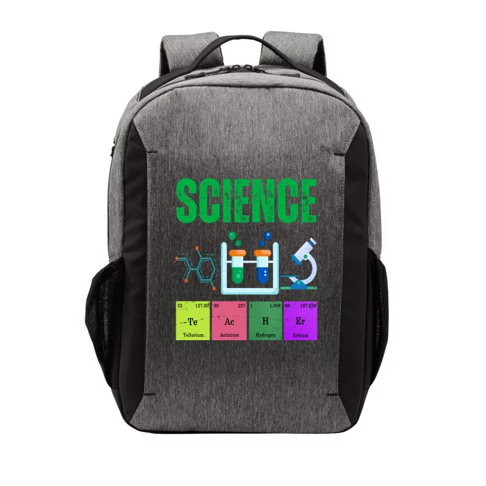 Science Teacher Element Gift Vector Backpack