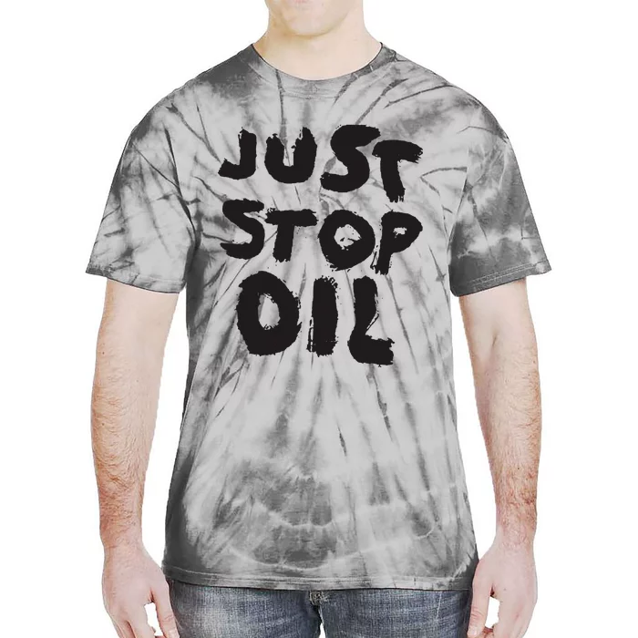 Save the Earth Take a Stand Against Oil Tie-Dye T-Shirt