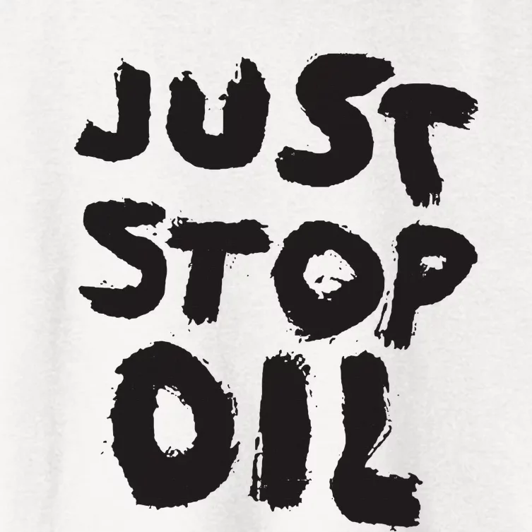 Save the Earth Take a Stand Against Oil Women's Crop Top Tee