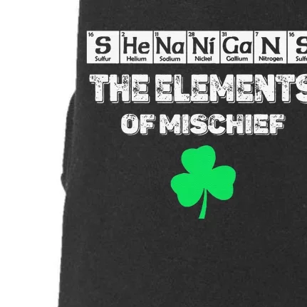 Shenanigans The Elements Of Mischief St. Patricks Day Doggie 3-End Fleece Hoodie