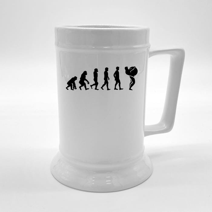 Strong Training Evolution Powerlifting Stones Great Gift Front & Back Beer Stein