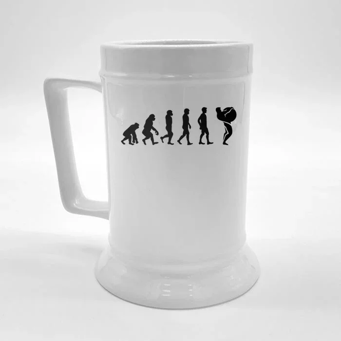 Strong Training Evolution Powerlifting Stones Great Gift Front & Back Beer Stein