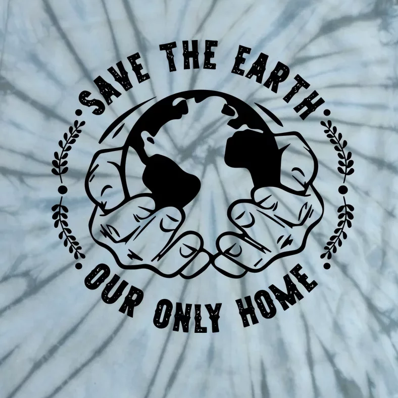 Save The Earth Environmental  Recycle Tie-Dye T-Shirt