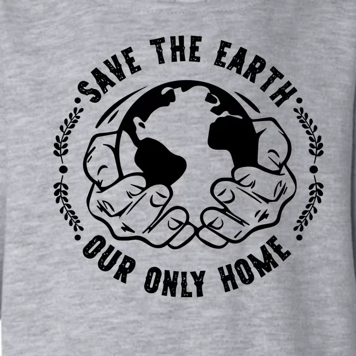 Save The Earth Environmental  Recycle Toddler Hoodie