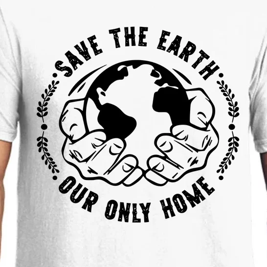 Save The Earth Environmental  Recycle Pajama Set