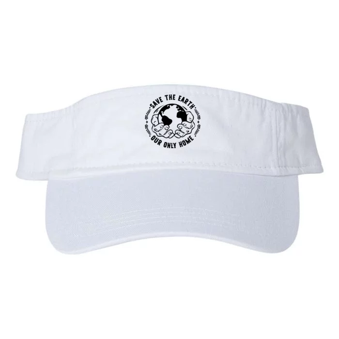 Save The Earth Environmental  Recycle Valucap Bio-Washed Visor