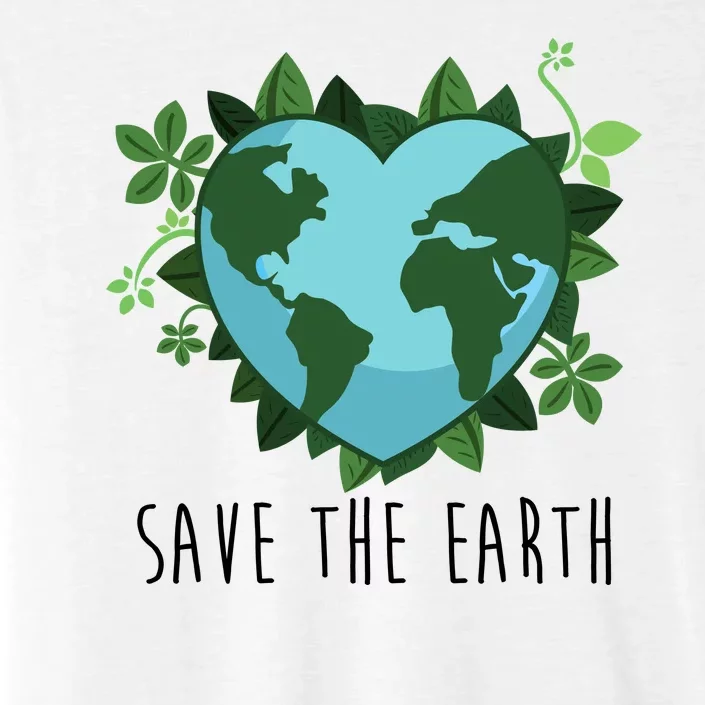 Save The Earth Planet Heart Earth Day ChromaSoft Performance T-Shirt