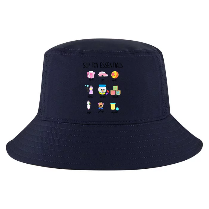 Slip Toy Essentials Slp Speech Pathologist Speech Therapy Gift Cool Comfort Performance Bucket Hat