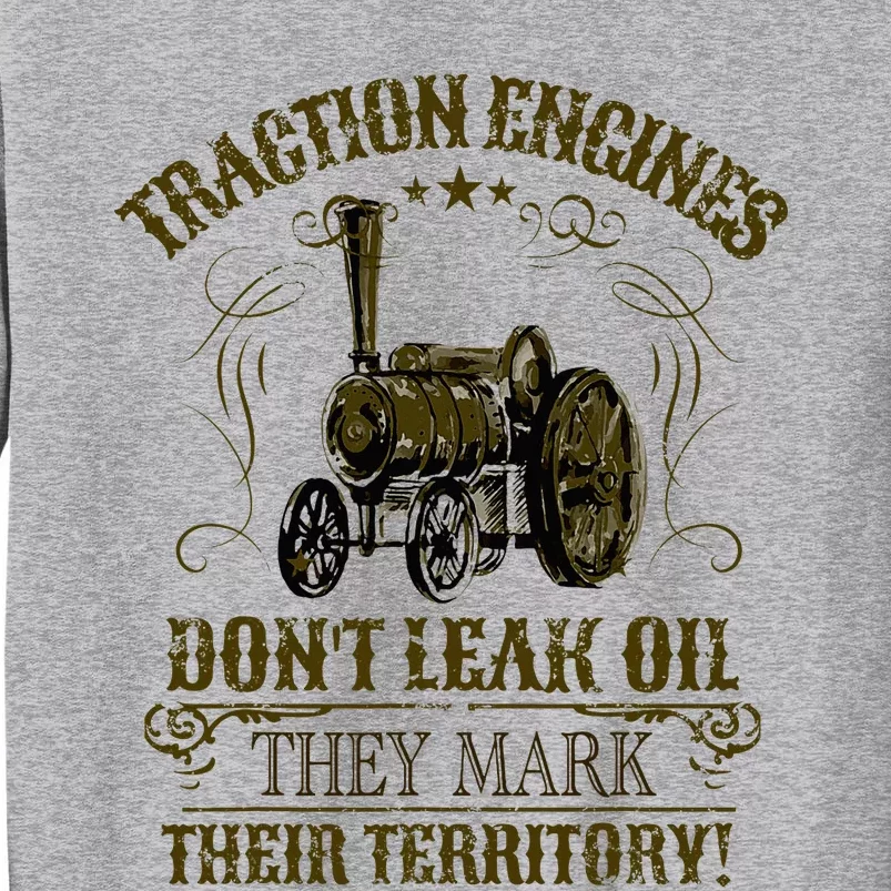 Steam Traction Engine Retirement Idea Steam Engine Tall Sweatshirt