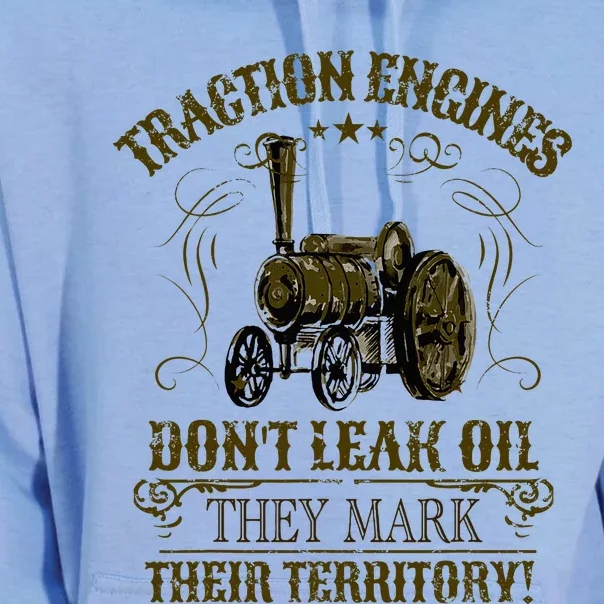 Steam Traction Engine Retirement Idea Steam Engine Unisex Surf Hoodie