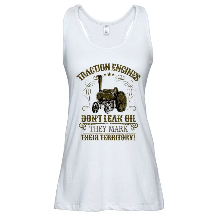 Steam Traction Engine Retirement Idea Steam Engine Ladies Essential Flowy Tank