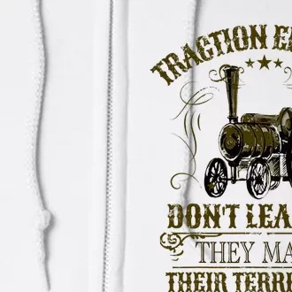 Steam Traction Engine Retirement Idea Steam Engine Full Zip Hoodie