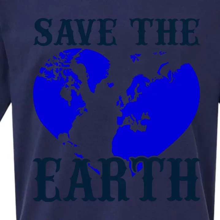 Save The Earth Sueded Cloud Jersey T-Shirt